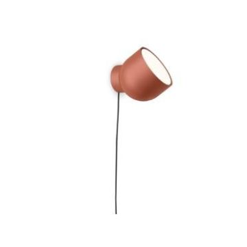 Vibia Plusminus solo 6363 2700K Casambi Wandlamp rood
