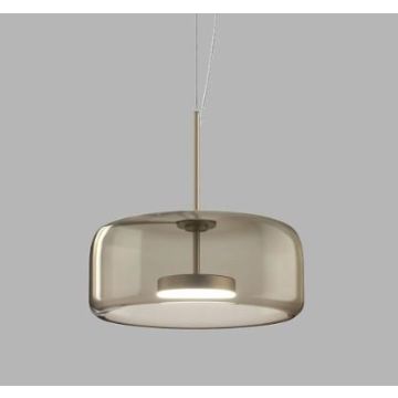 Vistosi Jube SP 1 G, Smokey Transparent Hanglamp lichtgrijs-1