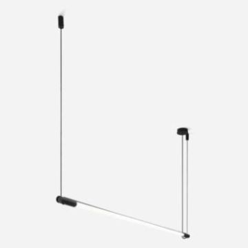 Wever & Ducré Darf 1.2 ceiling 3000K Hanglamp zwart-1