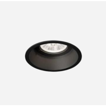 Wever & Ducré DEEP CEILING REC 1.0 LED 2700K B Spot zwart-1