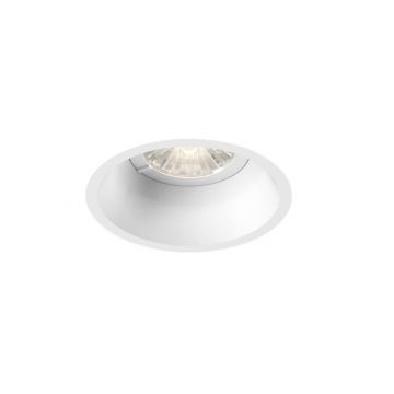 Wever & Ducré Deep IP44 1.0 wit GU10 Bladveren Spot wit-1