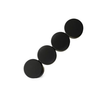 Wever & Ducré DOT WALL SURF 4.0 LED 3000K Black Wandlamp zwart-1