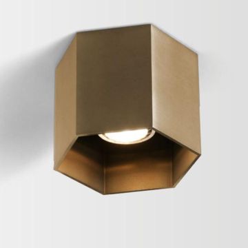Wever & Ducré HEXO CEILING SURF 1.0 PAR16 P Spot koper-1