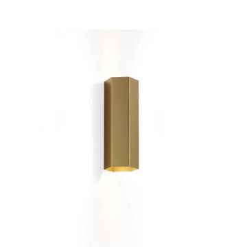 Wever & Ducré Hexo Mini 2.0 Wandlamp goud/messing-1