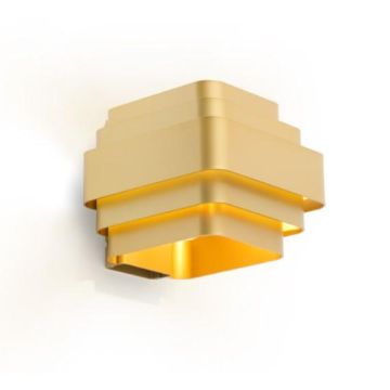 Wever & Ducré J.J.W. WALL SURFACE 02 GOLD Wandlamp goud/messing-1