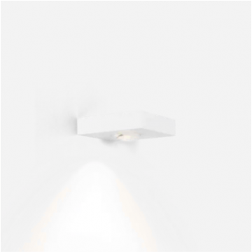 Wever & Ducré LEENS 1.0 LED 3000K DIM White Wandlamp lichtgrijs-1
