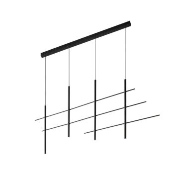 Wever & Ducré NET CEILING SUSP 4.0 LED 2700K B Hanglamp zwart-1