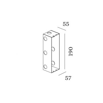 Wever & Ducré Oris 0.7 concrete housing Technische Accessoires-1