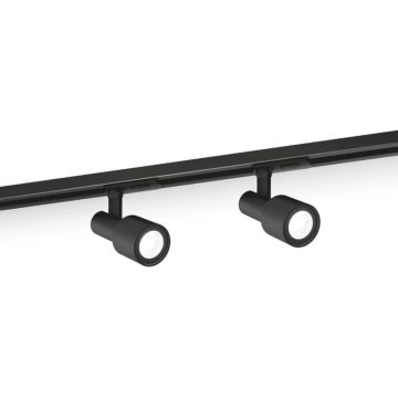 Wever & Ducré SARA ON TRACK 1-PHASE 1.0 PAR16 B Rails, Tracks & Kabelsystem zwart-1