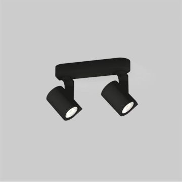 Wever & Ducré SQUBE ON BASE CEILING SURF 2.0 PAR16 B Spot zwart-1