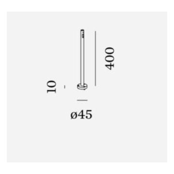 Wever & Ducré STIPO Pole 400 Q  Montagemateriaal brons-1