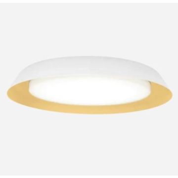 Wever & Ducré Towna 3.0 3000K white/gold Wandlamp wit-1