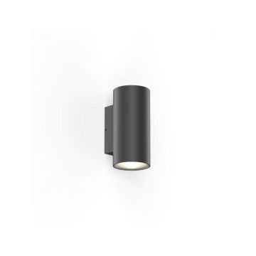 Wever & Ducré Tram Wall 2.0 Outdoor LED 3000K B 9W 220-240VAC DIM CRI90 Wand Tuinverlichting  zwart-1