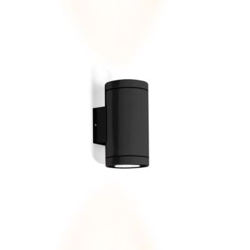 Wever & Ducré Tube 2.0 LED Black Wand Tuinverlichting  zwart-1