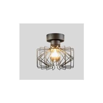 Wever & Ducré WIRO 2.0 WIRO CEILING SURF E27 B Plafondlamp zwart-1