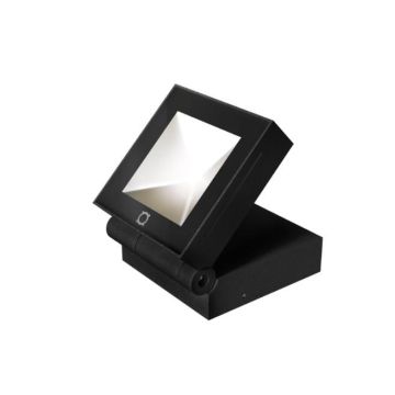 Wever & Ducré X-BEAM OUTDOOR WALL SURF / FLOOR PROJ 1.0 LED 3000K B Wand Tuinverlichting  zwart-1