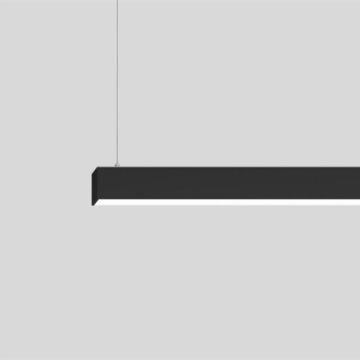 XAL BASO 40 suspended wallwasher Plafondlamp zwart-1