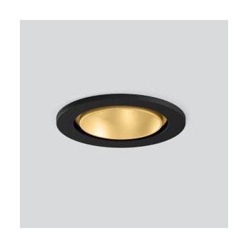 XAL SASSO 40 round downlight trim 4000K gold dust Downlighters zwart-1