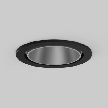 XAL SASSO 60 black round downlight trim 3000K on/off  Downlighters zwart