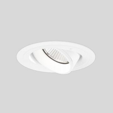 XAL Sasso 80 Flush Round Trim DALI Spot wit-1