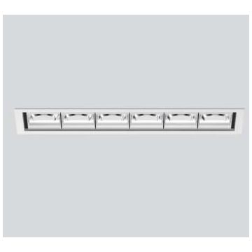 XAL UNICO L6 basic 3000K DALI WIT Plafondlamp wit-1