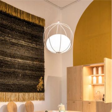 Zero Hoop  Hanglamp wit-1