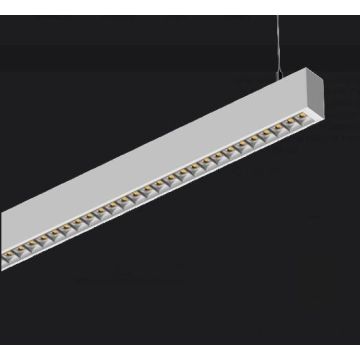 Zora DASH Smart Pendant -  1178mm 3000K DALI Dim Hanglamp wit