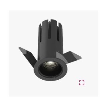 Zora MINUX 38 LED Downlight 2700K 6W honeycomb Downlighters zwart-1