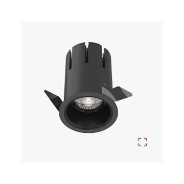 Zora MINUX 44 LED Downlight 9W 3000K 40° Dali Downlighters zwart-1