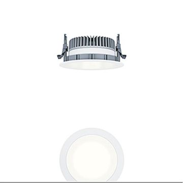 Zumtobel Lighting PANOS EVO R150L Downlighters wit-1