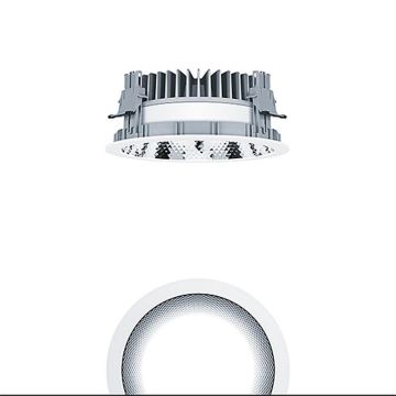 Zumtobel Lighting PANOS EVO R200L 50W Downlighters aluminium-1